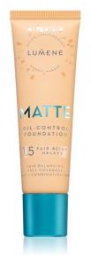 Тональный крем - флюид для жирной и комбинированной кожи Lumene Nordic Makeup Matte, оттенок 1,5 Fair Beige 30 мл