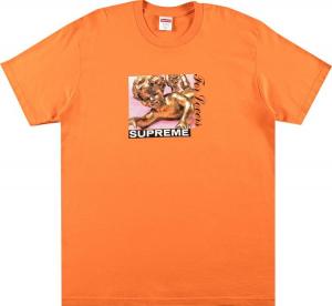 Футболка Supreme Lovers Tee 'Orange', оранжевый