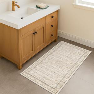 Ковёр Hazo Haus для кухни, 61х92 см, песочный/бежевый