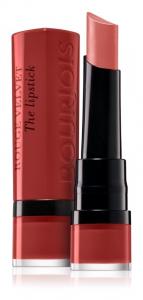 Матовая помада Bourjois Rouge Velvet The Lipstick, оттенок 12 Brunette 2,4 г