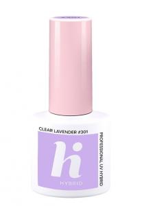 Hi Hybrid гибридный лак для ногтей, 301 Clear Lavender