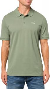 HUGO Мужская поло с коротким рукавом Regular Fit, Green Wreath