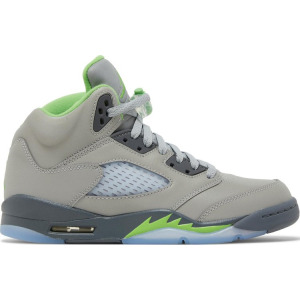 Кроссовки Air Jordan 5 Retro GS Green Bean 2022, серый