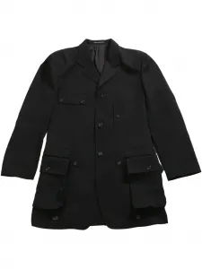 Куртка Wool gabardine Yohji Yamamoto, черный