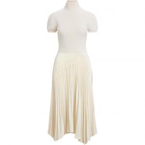 Polo Ralph Lauren Женское белое платье с короткими рукавами