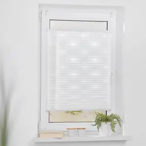 [T] Жалюзи плиссе «Plissé Klemmfix, без сверления, натяжение, прогар», LICHTBLICK ORIGINAL, полупрозрачные, в современном мятом виде. Легко установить жалюзи-плиссе на окно с помощью четырех зажимных опор – без раскачивания. Во многих цветах, а также для