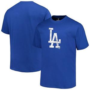 Футболка мужская royal los angeles dodgers big & tall primary logo Profile