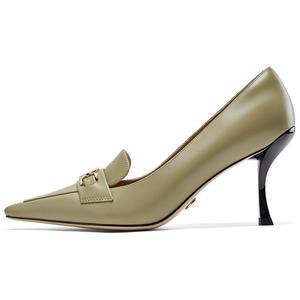 Туфли на тонком каблуке высотой 8,5 см для женщин NINE WEST, Seaweed Khaki
