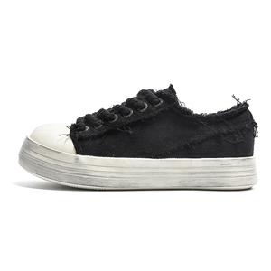 Нескользящие износостойкие низкие кроссовки для скейтбординга унисекс Gai Renpu, Black