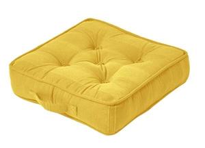 Подушка на сиденье Homescapes Stuhlkissen Rajput, 40x8x40 см, желтый