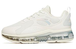 Коллекция беговых кроссовок для женщин с низким верхом цвета слоновой кости/голубого фантома Anta