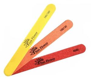 Майларовая прямая пилочка №80/80, SUNFLOWER