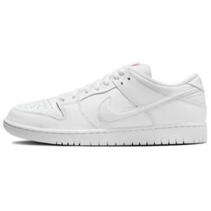 Кроссовки Nike Dunk SB Skateboarding Shoes Men Low-top White, белый
