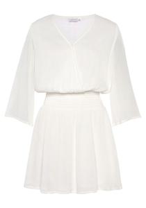 Мини платье VIVANCE Dress, натуральный белый