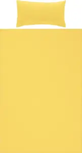 Постельное белье Rosenheim желтое 1x 135x200 см + 1x 40x80 см Erwin Müller