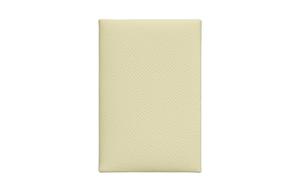 Кошелёк для монет Calvi из кожи Epsom с держателем карт Regular женский Milton Yellow HERMES