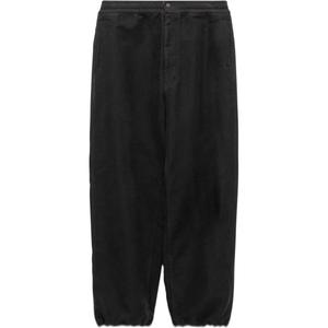 Брюки FW25 Velveteen Deck вязаные спортивные унисекс Nanamica, черный