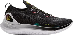 Кроссовки Curry Flow Go Black Halo Grey, черный