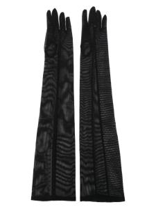 Ioana Ciolacu сетчатые перчатки Ley, черный