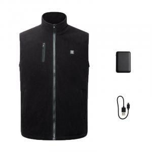 Жилет флисовый G-Heat с подогревом без рукавов, черный