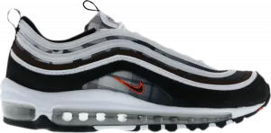 Кроссовки Nike Air Max 97 GS 'White Black', белый