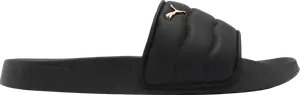 Сандалии Puma Wmns Leadcat 2.0 Puffy Slide Black, черный