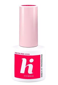 Hi Hybrid гибридный лак для ногтей, 233 Neon Red