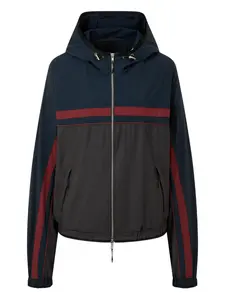 Спортивная куртка с контрастными вставками Studio Tomboy, серый