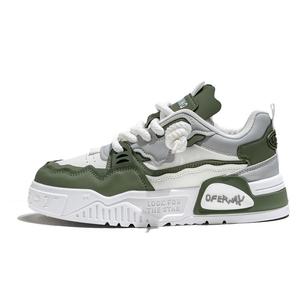 Dao Tu Sen Антискользящие износостойкие мужские кэжуал кеды низкие армейский зеленый, цвет Army Green (E129-Start)