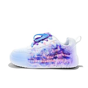 Дышащие легкие низкие повседневные туфли унисекс Cold cicadas yesterday, White Blue Purple-Prosperous Luoyang-Zla1102D-Lz1