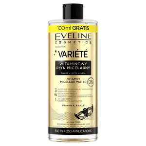 Витаминный мицеллярный флюид для лица, 500 мл Eveline Cosmetics Variete