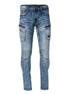 KOROSHI Рабочие джинсы прямого кроя синего цвета