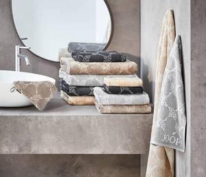 Набор махровых полотьенец для рук васильки 5 шт Joop!, песочный/бежевый