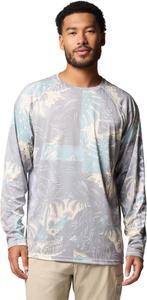 Columbia Мужская футболка с длинным рукавом для рыбалки Terminal Tackle, Lemon Wash Tarpon Trek