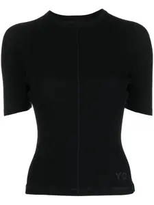 Футболка с логотипом Y-3, черный