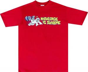 Футболка Supreme Knowledge Tee 'Red', красный