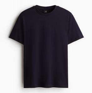 Футболка H&M Regular Fit, темно-синий