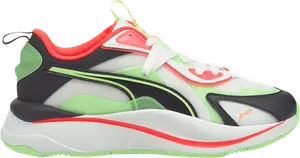 Кроссовки Puma Wmns RS-Curve City Lights - Elektro Green, зеленый
