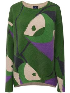 Пуловер LAURASØN, светло-зеленый