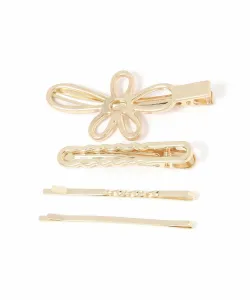 Набор из 4 заколок для волос с цветами Niko And ..., цвет Yellow(60)