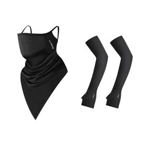 Ветрозащитная и пыленепроницаемая термомаска для велоспорта Unisex LINING, черный