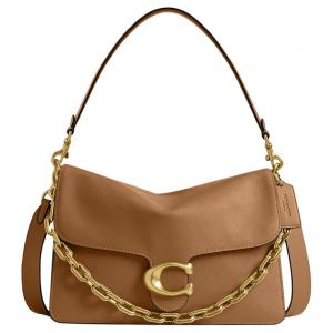 COACH Сумка через плечо Tabby Cow Leather Large Women's Honeys Brown