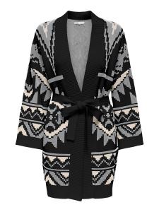 Вязаный кардиган Only Tall ONLFRIDA, черный