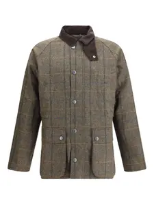 Клетчатый жакет с длинными рукавами Barbour