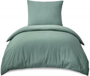 Комплект постельного белья RUIKASI, 2 предмета, 155х220/80x80, шалфейно-зеленый