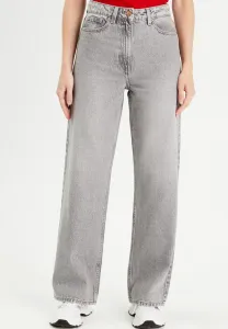 Джинсы свободного кроя с широкой талией Cache Cache, Denim Gris