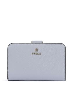 Кошелек Camelia m из зернистой кожи Furla, голубой