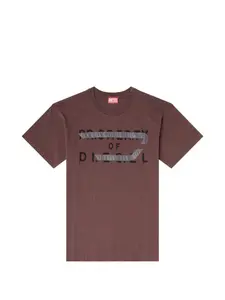 Футболка t-norm-v11 DIESEL, коричневый