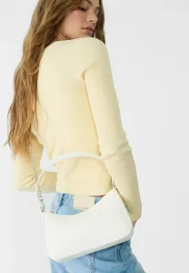 Сумочка с цепочкой Stradivarius, White