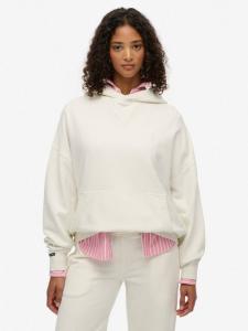 Расслабленный худи от Studios Superdry, Off White